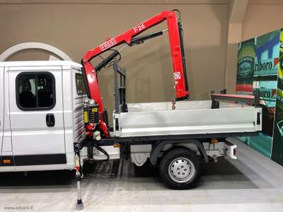 Fiat Ducato Ducato 33 2.3 MJT 130CV PLM-DC Cabinato *7 POSTI*GRU FASSI* Bianco usata Castrezzato