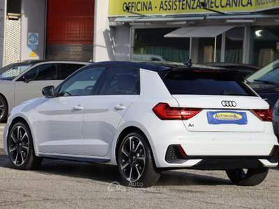 Audi A1 SPB 35 TFSI S tronic Identity Black Bianco usata Besozzo