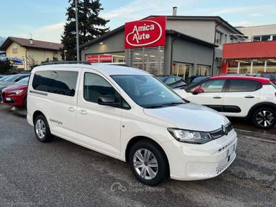 Volkswagen Caddy Caddy 2.0 TDI 102CV Space Maxi 7 POSTI Bianco usata Lavis