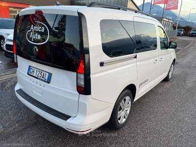 Volkswagen Caddy Caddy 2.0 TDI 102CV Space Maxi 7 POSTI Bianco usata Lavis