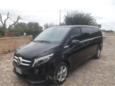 Mercedes-Benz Classe V V 220 d Automatic Premium Extralong Nero usata San Michele Salentino