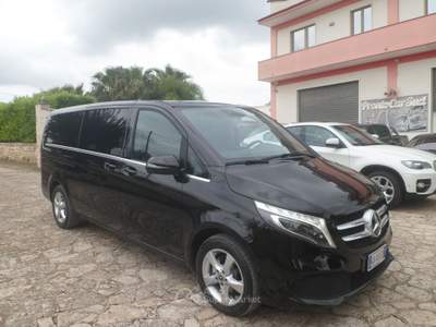 Mercedes-Benz Classe V V 220 d Automatic Premium Extralong Nero usata San Michele Salentino