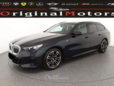 BMW Serie 5 520d 520 520d Touring 48V xdrive MSport Pro auto/TETTO/PROM Nero usata Lanuvio