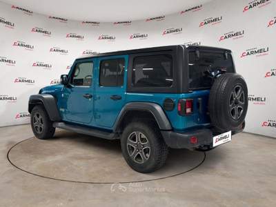 Jeep Wrangler 2.2 Multijet II Sport 4WD Auto Blu/Azzurro usata Coccaglio