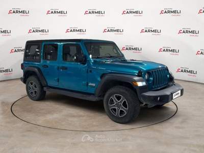 Jeep Wrangler 2.2 Multijet II Sport 4WD Auto Blu/Azzurro usata Coccaglio