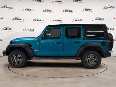 Jeep Wrangler 2.2 Multijet II Sport 4WD Auto Blu/Azzurro usata Coccaglio