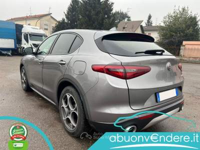 Alfa Romeo Stelvio 2.2 Td 160 CV AT8 RWD Business UNICO PROPRIETARIO Grigio usata Corbetta