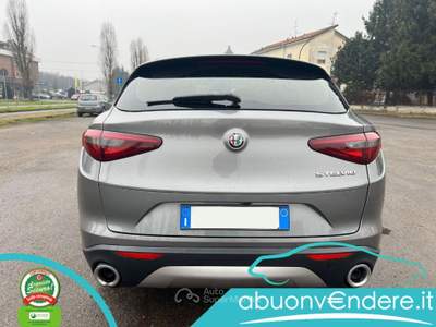 Alfa Romeo Stelvio 2.2 Td 160 CV AT8 RWD Business UNICO PROPRIETARIO Grigio usata Corbetta