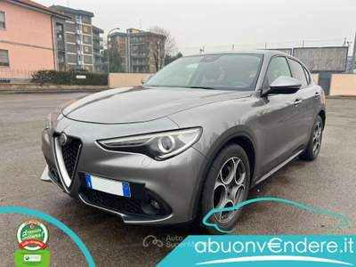 Alfa Romeo Stelvio 2.2 Td 160 CV AT8 RWD Business UNICO PROPRIETARIO Grigio usata Corbetta