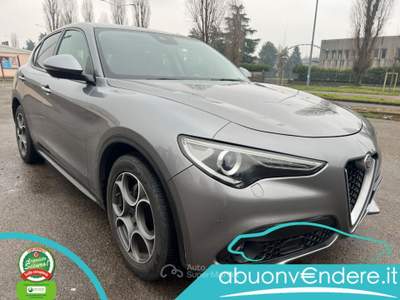 Alfa Romeo Stelvio 2.2 Td 160 CV AT8 RWD Business UNICO PROPRIETARIO Grigio usata Corbetta