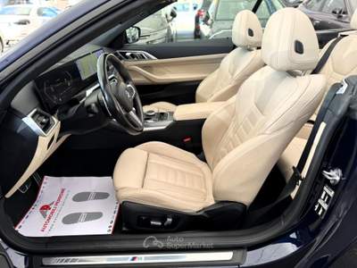BMW Serie 4 420i i 184cv Cabrio M-Sport MY24 Blu/Azzurro usata Castellaneta