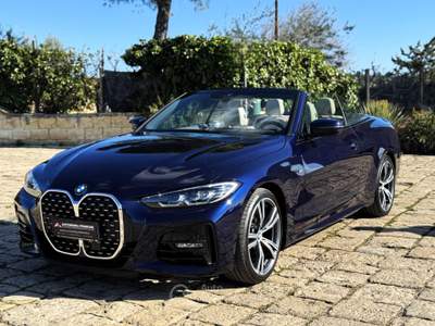BMW Serie 4 420i i 184cv Cabrio M-Sport MY24 Blu/Azzurro usata Castellaneta