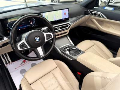 BMW Serie 4 420i i 184cv Cabrio M-Sport MY24 Blu/Azzurro usata Castellaneta