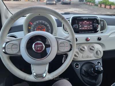 Fiat 500 FIAT 500 1.2 EASY POWER LOUNGE Bianco usata Bari