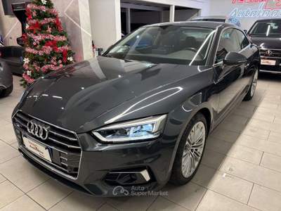 Audi A5 Coupe 40 tdi Business Sport quattro 190cv s-tronic Grigio usata Roma