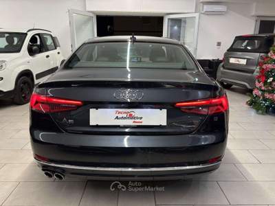 Audi A5 Coupe 40 tdi Business Sport quattro 190cv s-tronic Grigio usata Roma