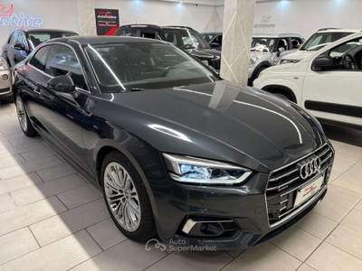 Audi A5 Coupe 40 tdi Business Sport quattro 190cv s-tronic Grigio usata Roma