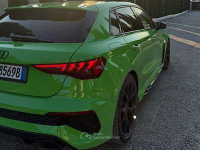 Audi RS 3 RS3 Sportback 2.5 tfsi quattro s-tronic Verde usata Cesano Maderno