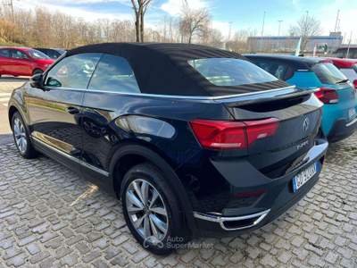 Volkswagen T-Roc T-Roc 1.5 tsi Style dsg cabriolet Nero usata Roma