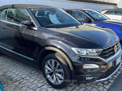 Volkswagen T-Roc T-Roc 1.5 tsi Style dsg cabriolet Nero usata Roma