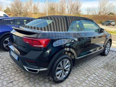 Volkswagen T-Roc T-Roc 1.5 tsi Style dsg cabriolet Nero usata Roma