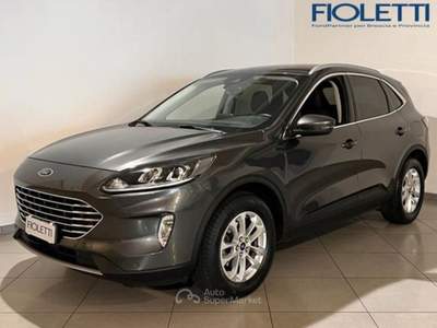 Ford Kuga 3ª SERIE 2.5 PLUG IN HYBRID 225 CV CVT 2WD TITANIUM BUSINESS Nero usata Manerbio