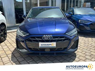 Audi A3 A3 SPB TDI 150 cv S-Tronic S-Line Edition Blu/Azzurro usata MONOPOLI