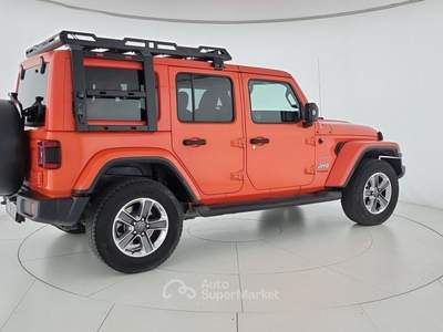 Jeep Wrangler Unlimited 2.2 Mjt II Sahara Arancione usata Reggio nell'Emilia