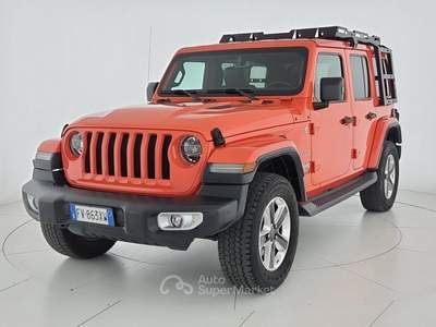 Jeep Wrangler Unlimited 2.2 Mjt II Sahara Arancione usata Reggio nell'Emilia