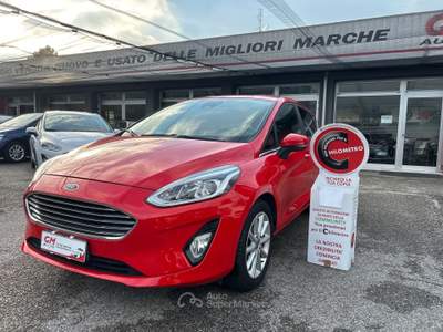 Ford Fiesta Fiesta 5p 1.1 Titanium Gpl 75cv#TAGLIANDIUFFICIALI Rosso usata NOALE