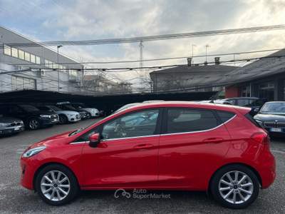 Ford Fiesta Fiesta 5p 1.1 Titanium Gpl 75cv#TAGLIANDIUFFICIALI Rosso usata NOALE