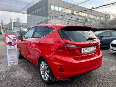 Ford Fiesta Fiesta 5p 1.1 Titanium Gpl 75cv#TAGLIANDIUFFICIALI Rosso usata NOALE