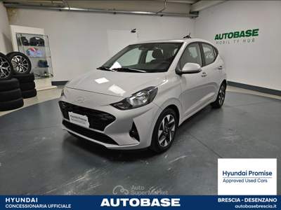 Hyundai i10 1.0 mpi Connectline 67cv Verde usata Brescia