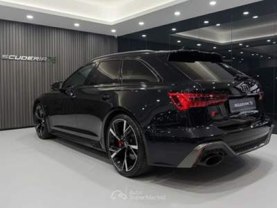 Audi RS 6 RS6 Avant 4.0 mhev quattro tiptronic Nero usata Milano