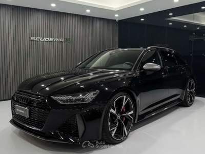 Audi RS 6 RS6 Avant 4.0 mhev quattro tiptronic Nero usata Milano
