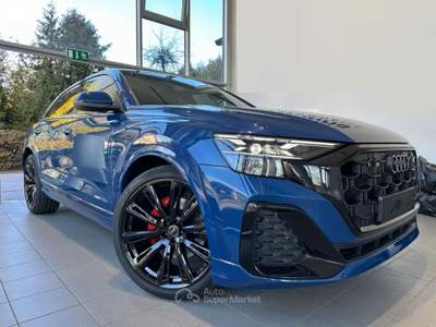 Audi Q8 3.0 tdi mhev S line edition quattro 286cv tiptronic Blu/Azzurro usata Seveso