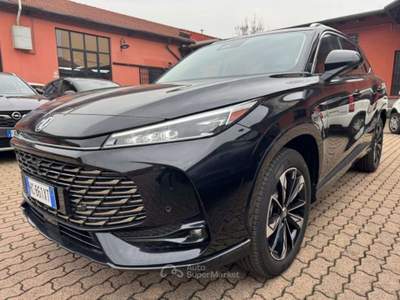 MG HS 1.5 FULL HYBRID+ 224CV  LUXURY KM0 Nero usata Milano