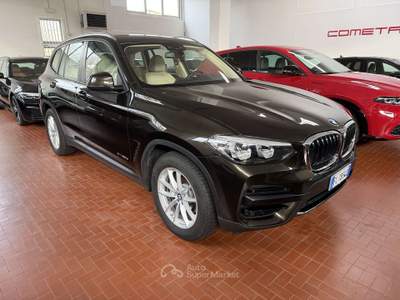 BMW X3 X3 X3 G01 2017 xdrive20d 190cv auto Nero usata Parma