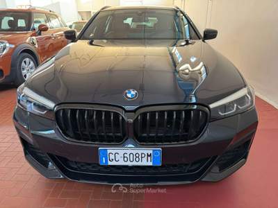 BMW Serie 5 530d 530 530d Touring mhev 48V Msport auto Blu/Azzurro usata Parma