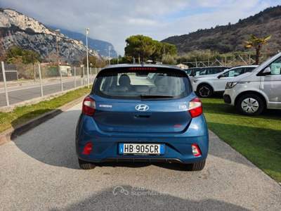 Hyundai i10 1.0 MPI Connectline Blu/Azzurro usata Arco