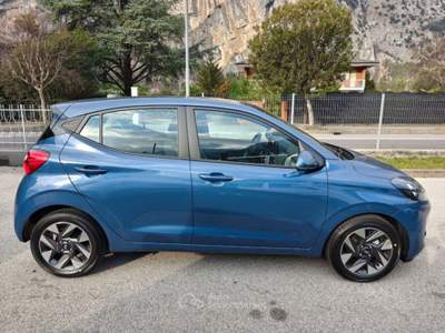Hyundai i10 1.0 MPI Connectline Blu/Azzurro usata Arco