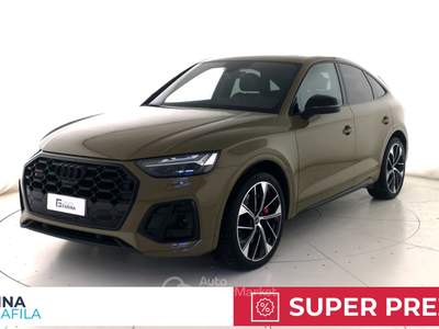 Audi Q5  - sq5 sportback 3.0 tdi mhev 48v quattro tiptronic Verde usata Marcianise