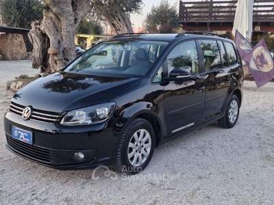 Volkswagen Touran Touran 1.6 tdi Comfortline dsg garantita Nero usata Ladispoli