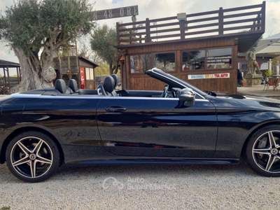Mercedes-Benz Classe C Cabrio d (bt) Premium E6 Nero usata Ladispoli