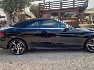 Mercedes-Benz Classe C Cabrio d (bt) Premium E6 Nero usata Ladispoli