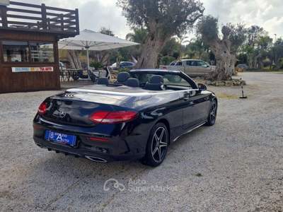 Mercedes-Benz Classe C Cabrio d (bt) Premium E6 Nero usata Ladispoli