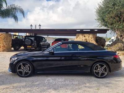 Mercedes-Benz Classe C Cabrio d (bt) Premium E6 Nero usata Ladispoli