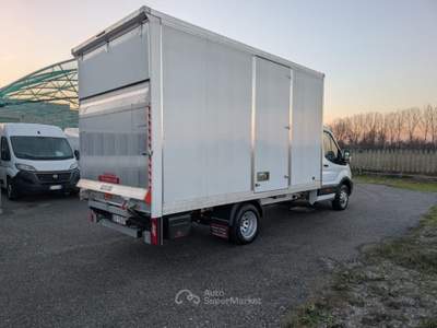 Ford Transit 350 2.0 HDT 130CV RWD PL-RG Sponda Idraulica Bianco usata Cremosano