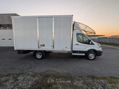 Ford Transit 350 2.0 HDT 130CV RWD PL-RG Sponda Idraulica Bianco usata Cremosano