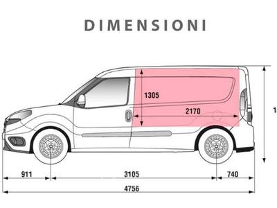 Fiat Doblò  Bianco usata Vedelago